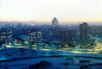 Ночь легла на Минск...